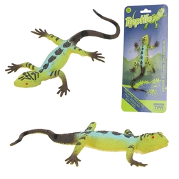 Figurka jaszczurka, gad gumowy