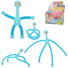 Antystresowa LAMA sensoryczna POP TUBE rozciagające rurki z przyssawkami