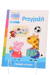 Książka PRZYJAŹŃ Uczę się z Peppą Książka PRZYJAŹŃ Uczę się z Peppą