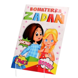 Książka BOHATERKA ZADAŃ kolorowanka, zeszyt zadań