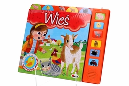 Książka dźwiekowa WIEŚ odkrywam dźwięki