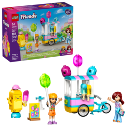Klocki LEGO FRIENDS Stoisko z lodami i balonami