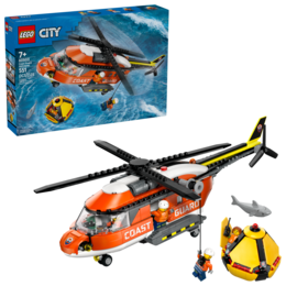 Klocki LEGO CITY Helikopter straży przybrzeżnej