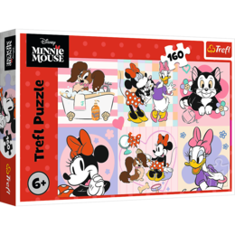 Puzzle 160 Kolorowy dzień Minnie