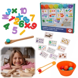 Sortowanie kolorów MONTESSORI nauka liczenia