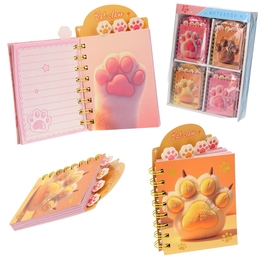 Spiralny notes ŁAPKA KOTA