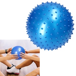 Piłka gumowa Z WYPUSTKAMI KOLCZATKA sensoryczna