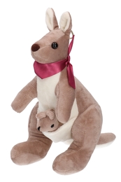 Maskotka Pani KANGUR z dzieckiem