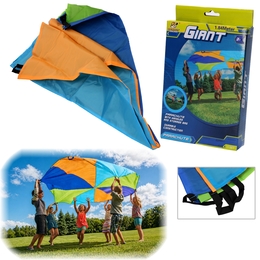 Kolorowa chusta animacyjna do zabaw dla dzieci