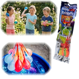 Balony bomby wodne 37szt z aplikatorem 