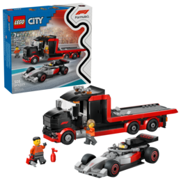Klocki LEGO CITY Ciężarówka F1 z bolidem Audi F1