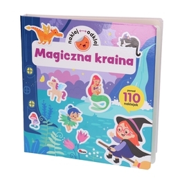 Magiczna kraina książka naklej, odklej