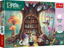 Puzzle 100 Czarodziejskie kociaki