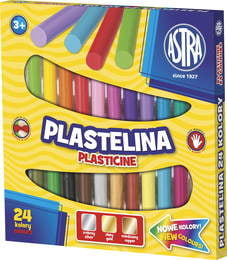 Plastelina 24 kolorów ASTRA