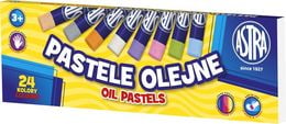 PASTELE OLEJNE 24 KOLORY ASTRA