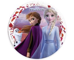 Talerzyki papierowe Frozen 2