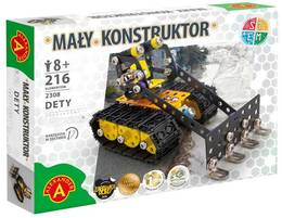 Mały konstruktor spychacz Dety