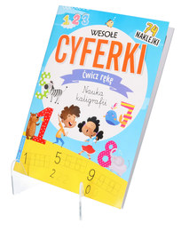 Książka Wesołe cyferki - nauka KALIGRAFII